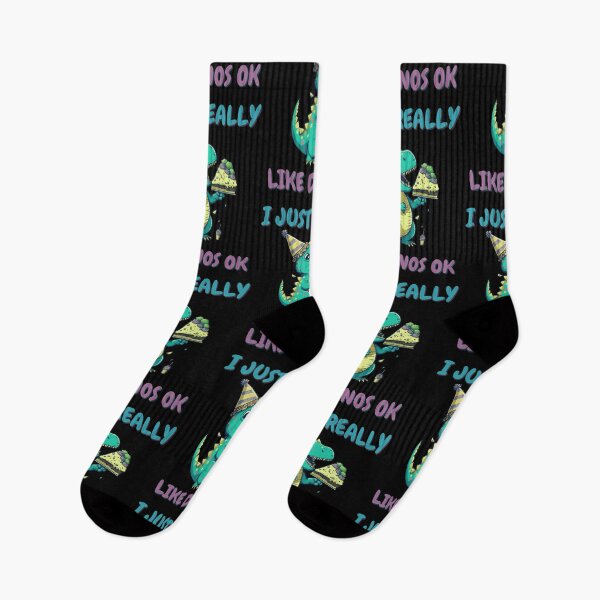 Item preview, I Just Really Like Dinos Ok designed and sold by Cr4ftyCreations.