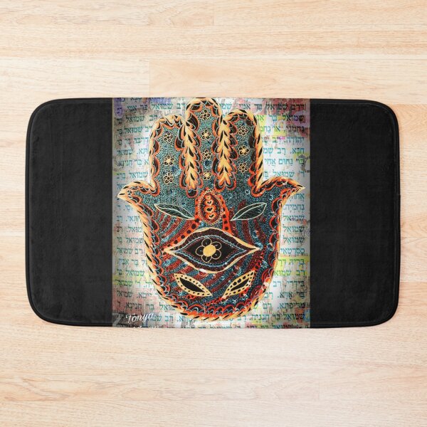 Artikelvorschau, Hebräische Hamsa-Hand entworfen und verkauft von TonyaZArtist.