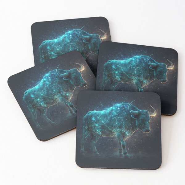 Item preview, Taurus Zodiac Sign digital illustration designed and sold by Omen238.