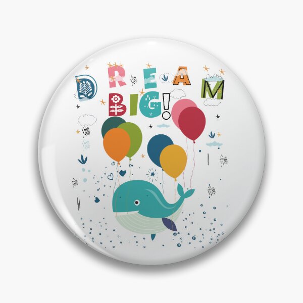 Item preview, Beautiful big whale flying with balloons designed and sold by Ndli.
