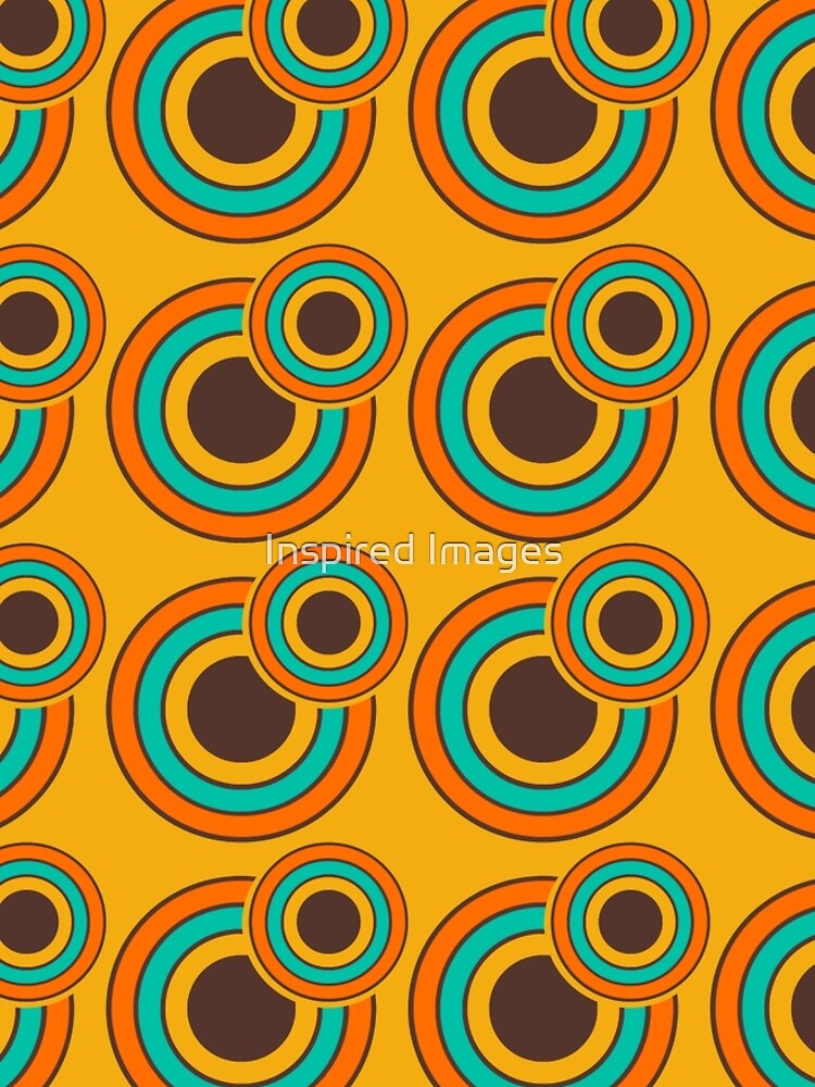 1970 S Retro Circles Vintage 70s Seventies Pattern Graphic T Shirt   Flat,750x1000,075,t.u1 