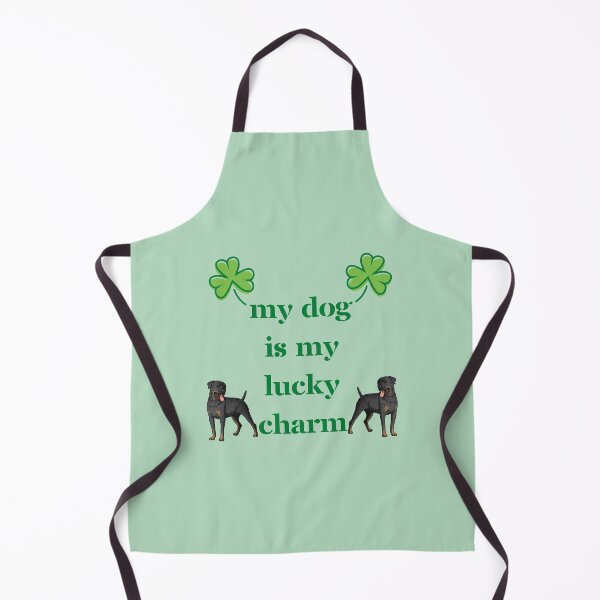 Item preview, My Rottweiler Dog Is My Lucky Charm designed and sold by SeasonalDogs.