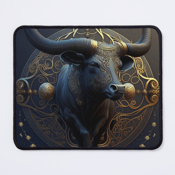 Item preview, Taurus Zodiac Sign digital illustration designed and sold by Omen238.