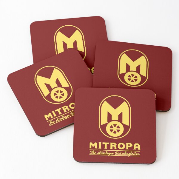 Item preview, Mitropa logo - your constant travel companion (yellow) designed and sold by VEB Ostladen.