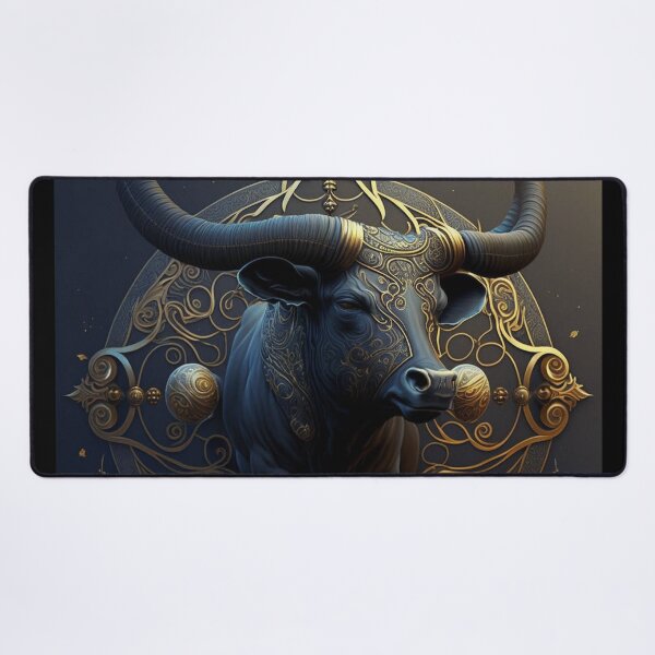 Item preview, Taurus Zodiac Sign digital illustration designed and sold by Omen238.