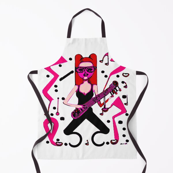 Item preview, "La Radiante Guitarrista" "The Radiant Guitarist" designed and sold by FunnyShopGirl.