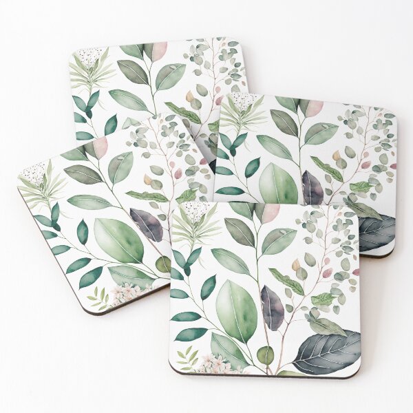 Item preview, Floral Line Art: A Touch of Nature designed and sold by EcoArtLab.