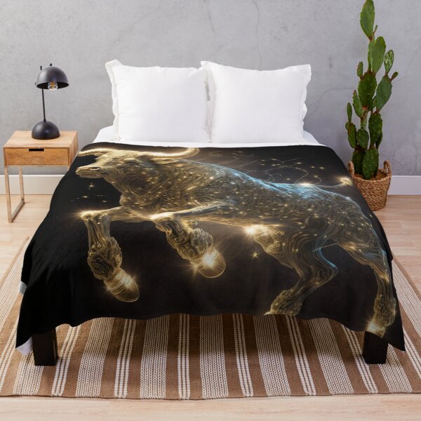 Item preview, Taurus Zodiac Sign digital illustration designed and sold by Omen238.
