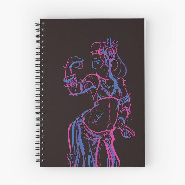 Item preview,  tribal fusion belly dancer dynamic gestures sketch drawing designed and sold by JeraRS.