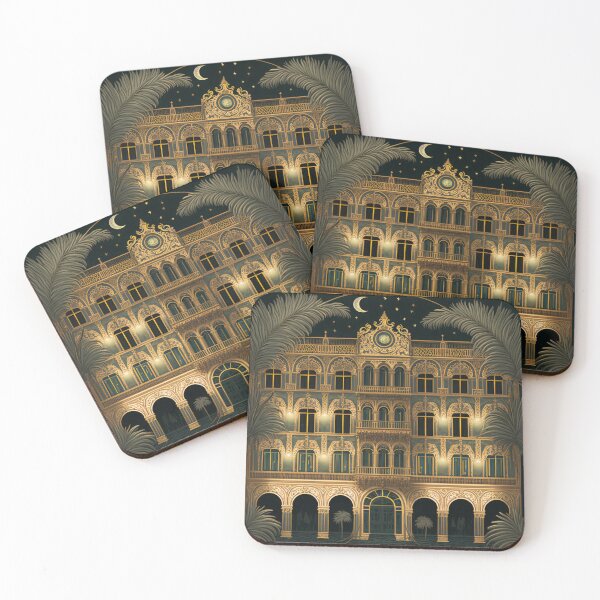 Item preview, Venice at night, palace on the laguna designed and sold by SamJanner.