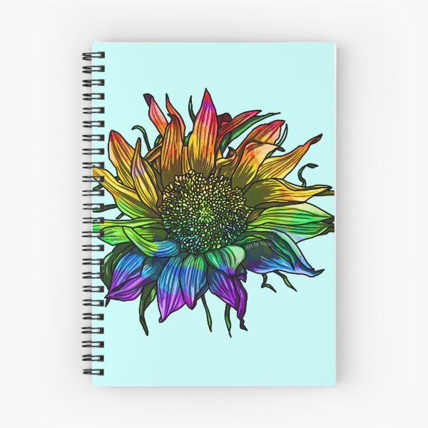 Item preview, Rainbow Sunflower designed and sold by Art by Veya.