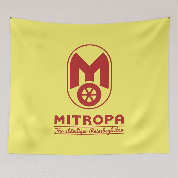 Item preview, Mitropa logo - your constant travel companion (red) designed and sold by VEB Ostladen.