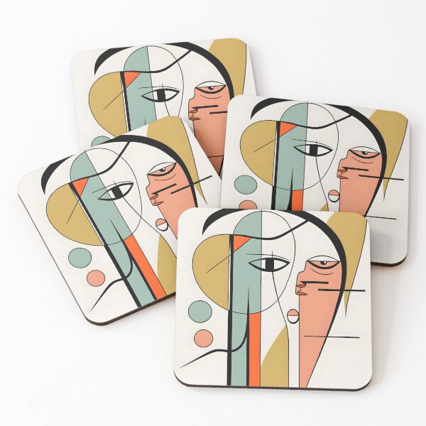 Item preview, Cubism style. Inconstant Shapes designed and sold by artecomia.