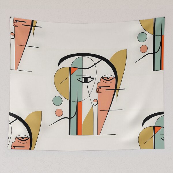 Item preview, Cubism style. Inconstant Shapes designed and sold by artecomia.
