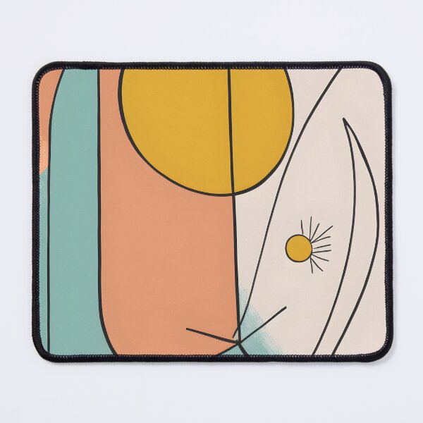 Item preview, Cubism style. Waves and Sun designed and sold by artecomia.