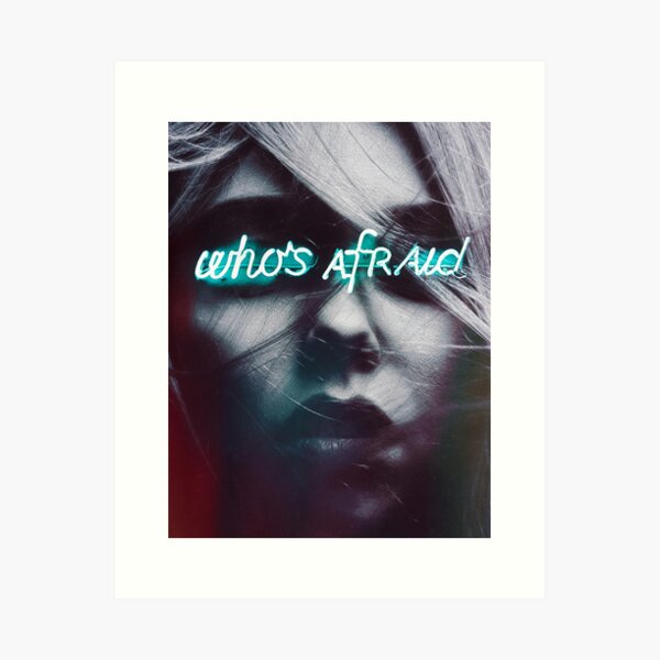 Who Is? Art Print