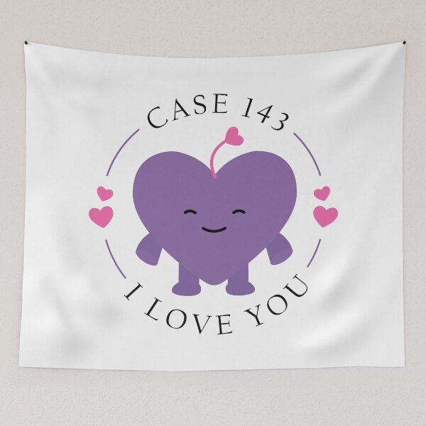 Item preview, stray kids case 143 purple heart designed and sold by qawsart.