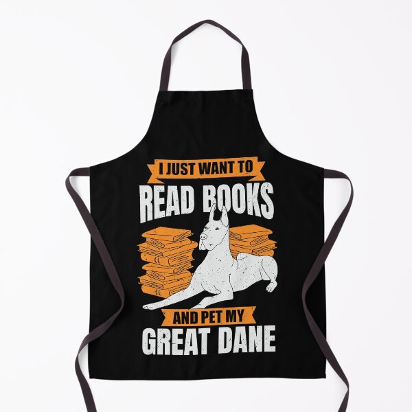 Item preview, Great Dane German Mastiff Dog Reading Lover Gift designed and sold by Marcid95.