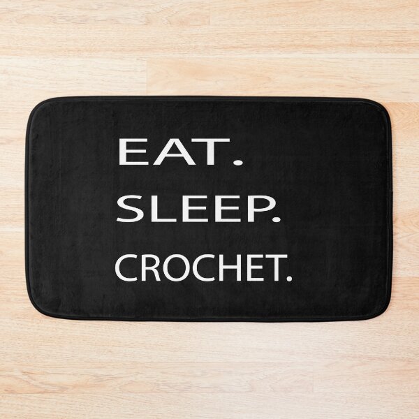 Item preview, Crochet T-Shirt, Eat sleep Crochet T-shirt designed and sold by scriptscode.