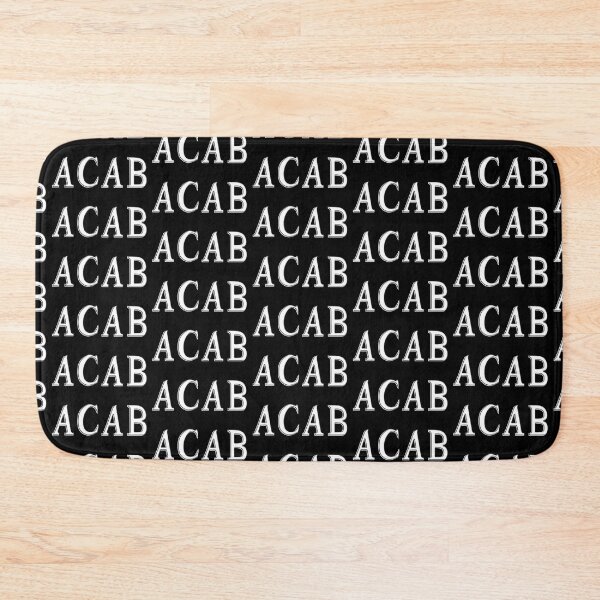 Item preview, ACAB designed and sold by Soaked-N-Bleach.
