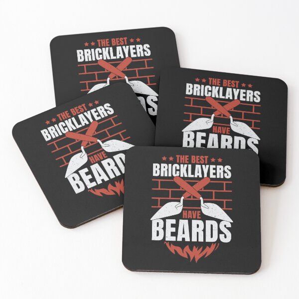 Item preview, Bearded Bricklayer Brick Mason Beard Gift designed and sold by Marcid95.