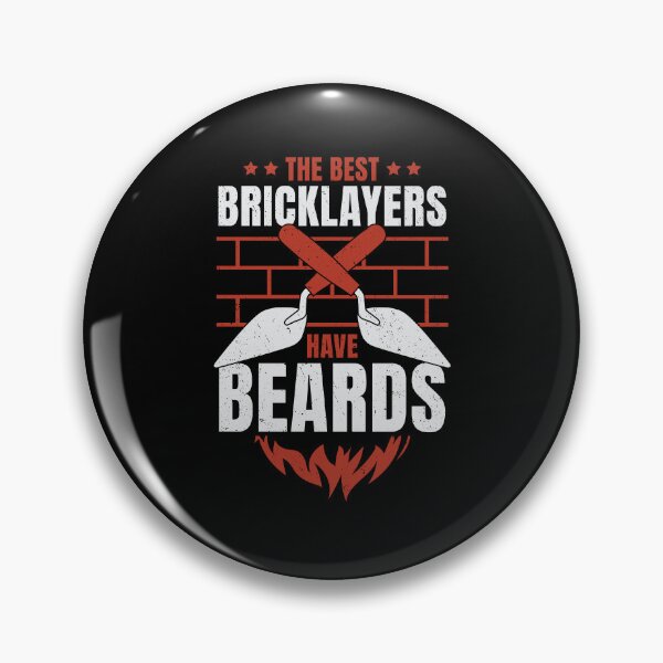 Item preview, Bearded Bricklayer Brick Mason Beard Gift designed and sold by Marcid95.