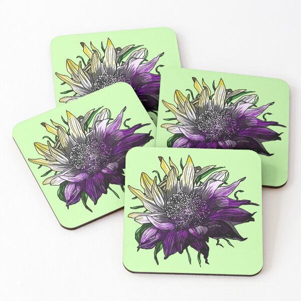 Item preview, Enby Sunflower designed and sold by Art by Veya.