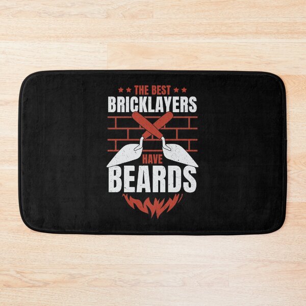 Item preview, Bearded Bricklayer Brick Mason Beard Gift designed and sold by Marcid95.