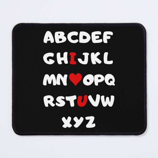 Item preview, Alphabet ABC I Love You. Love Letters designed and sold by Rebel-Design.
