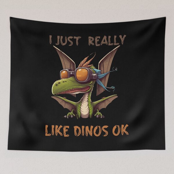 Item preview, I Just Really Like Dinos Ok designed and sold by Cr4ftyCreations.