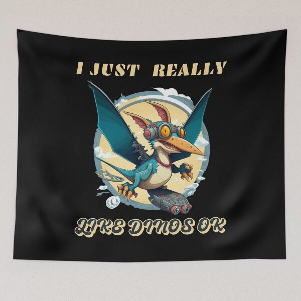 Item preview, I Just Really Like Dinos Ok designed and sold by Cr4ftyCreations.