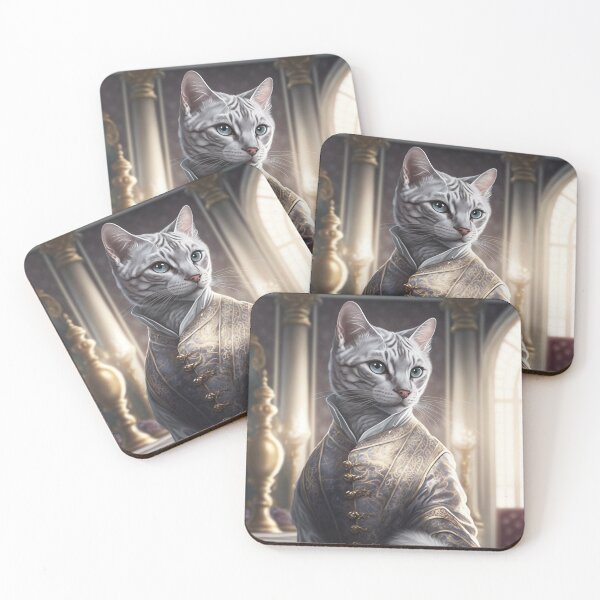Item preview, Royal Silver Bengal Cat designed and sold by Nocturne  Paws.