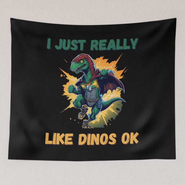 Item preview, I Just Really Like Dinos Ok designed and sold by Cr4ftyCreations.