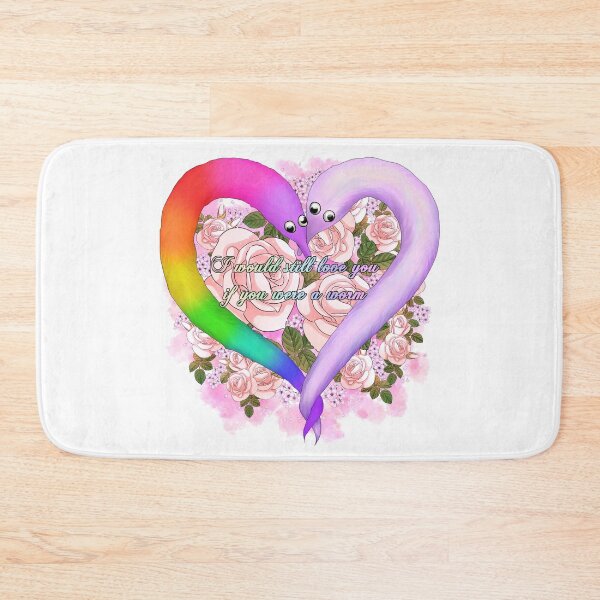 Item preview, I Would Still Love You If You Were A Worm - Pride Ver. 1 (rainbow) designed and sold by StellarDraconic.