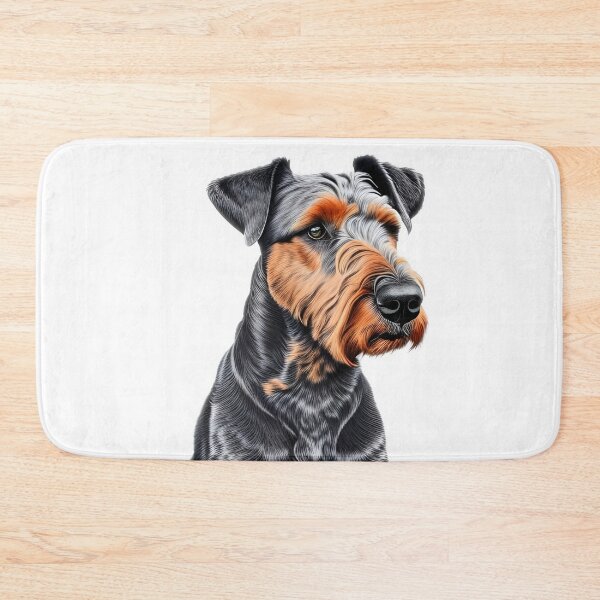 Item preview, Airedale Terrier, charcoal drawing, Ai Generated Art  designed and sold by ACC .