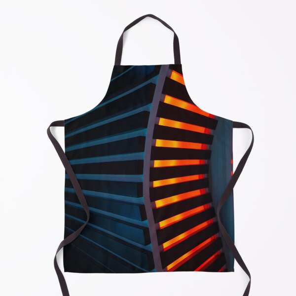 Item preview, Illuminated Orange Stripes on a Modern Column designed and sold by Mats Silvan.