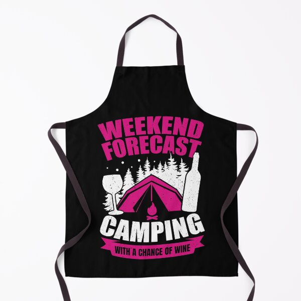 Item preview, Weekend Forecast Camping With A Chance Of Wine designed and sold by Marcid95.