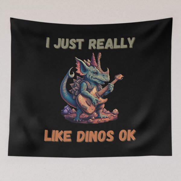 Item preview, I Just Really Like Dinos Ok designed and sold by Cr4ftyCreations.
