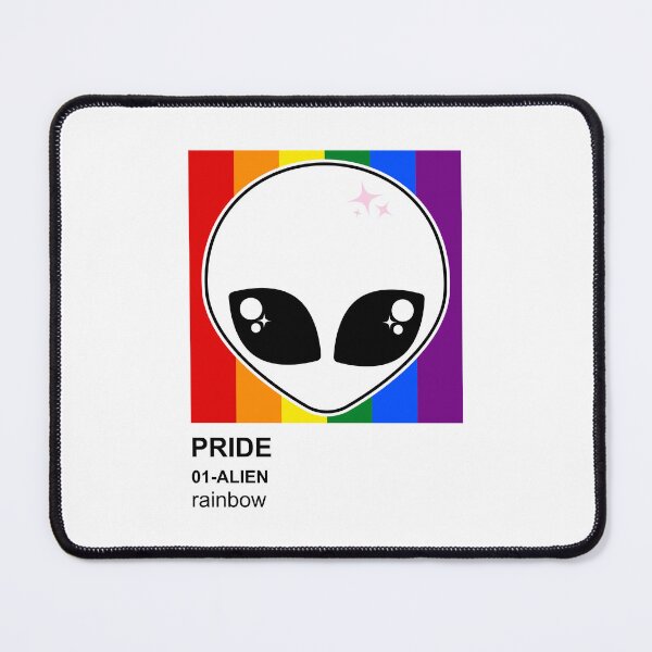 Item preview, Pride Alien Rainbow designed and sold by sasyall.