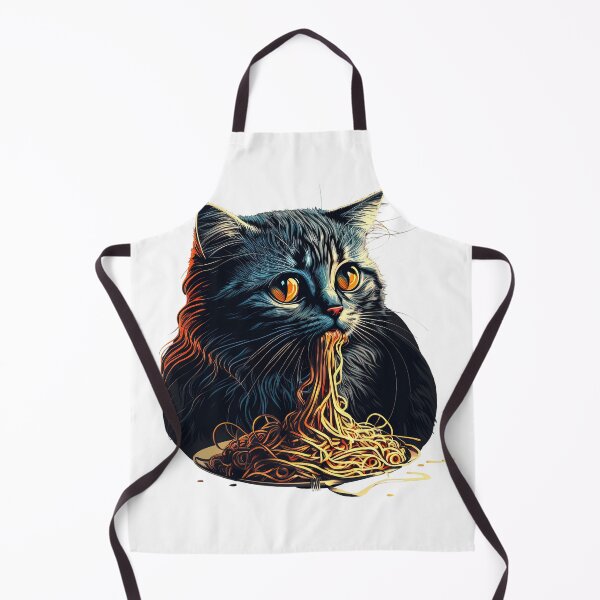 Item preview, Fat Cat Eating Spaghetti  designed and sold by WilderMinds.