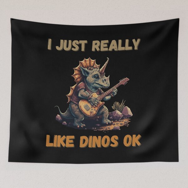 Item preview, I Just Really Like Dinos Ok designed and sold by Cr4ftyCreations.