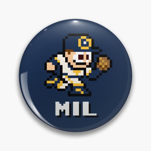 Item preview, Milwaukee (8-bit Player + Initials) designed and sold by The Armorsmith.