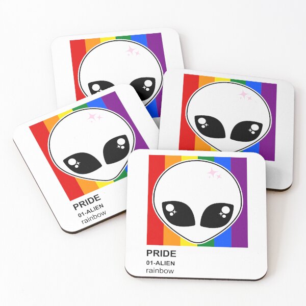 Item preview, Pride Alien Rainbow designed and sold by sasyall.