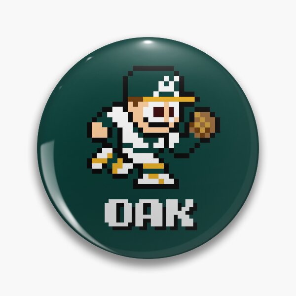 Item preview, Oakland (8-bit Player + Initials) designed and sold by The Armorsmith.