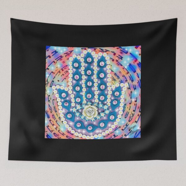 Artikelvorschau, Hamsa Hand Hebräisch entworfen und verkauft von TonyaZArtist.