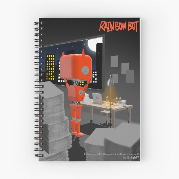 Item preview, O-Bi work at night designed and sold by RAINBOWBOT.