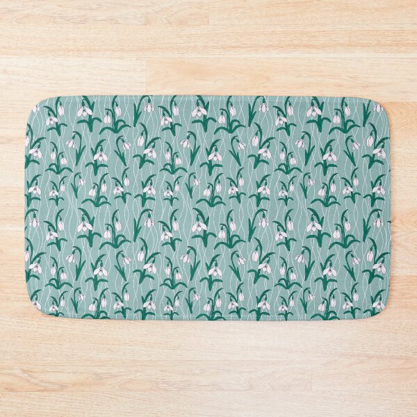 Item preview, Snowdrops Flower Pattern designed and sold by WeArePear.