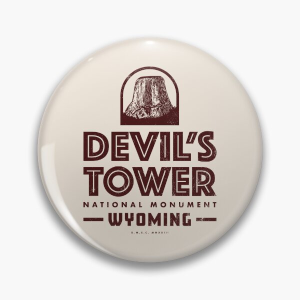 Item preview, Devil's Tower National Monument (Brown) designed and sold by deadmansupplyco.