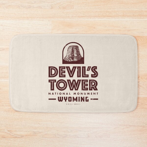 Item preview, Devil's Tower National Monument (Brown) designed and sold by deadmansupplyco.