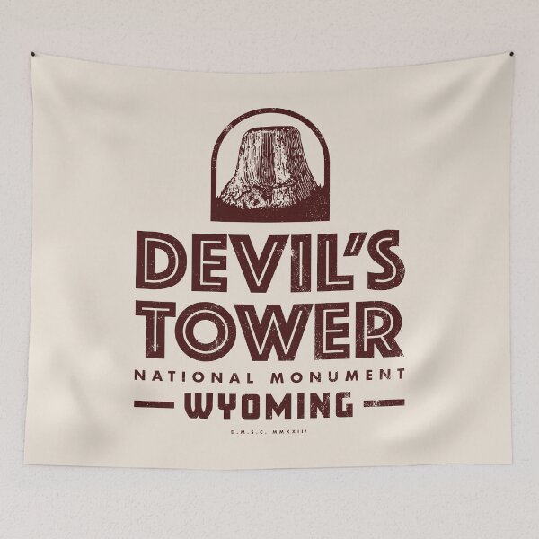 Item preview, Devil's Tower National Monument (Brown) designed and sold by deadmansupplyco.